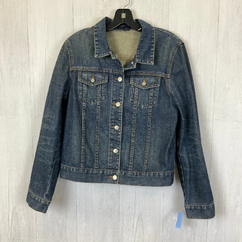 Jacket Denim By J. Crew In Blue Denim, Size: M