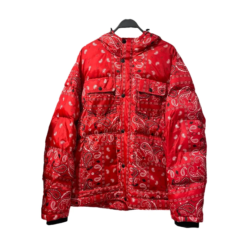 Levi's/Puffer Jkt/XXL/Polyester/RED/Paisley/