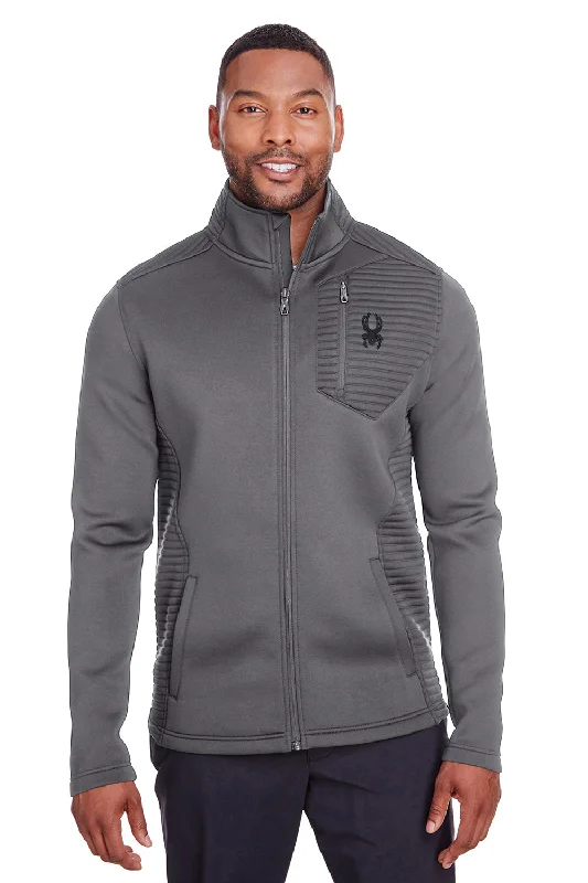 Spyder Mens Venom Full Zip Jacket - Polar Grey