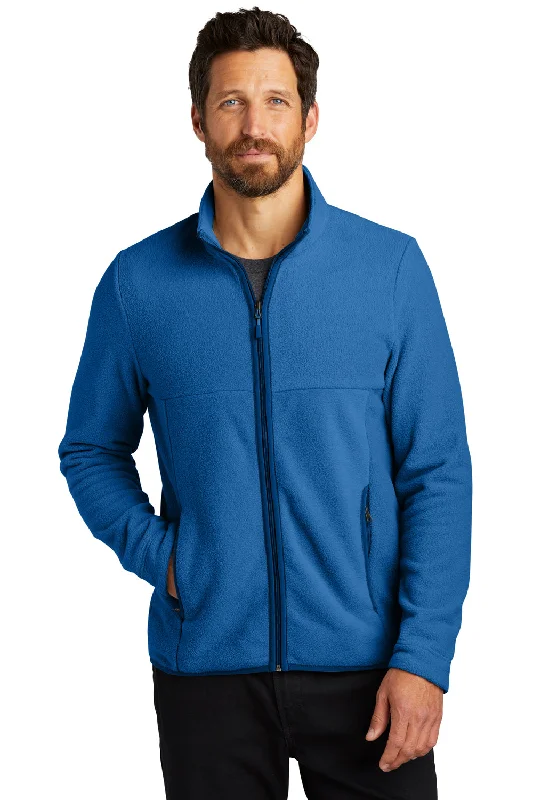 Port Authority Mens Connection Pill Resistant Fleece Full Zip Jacket - True Blue