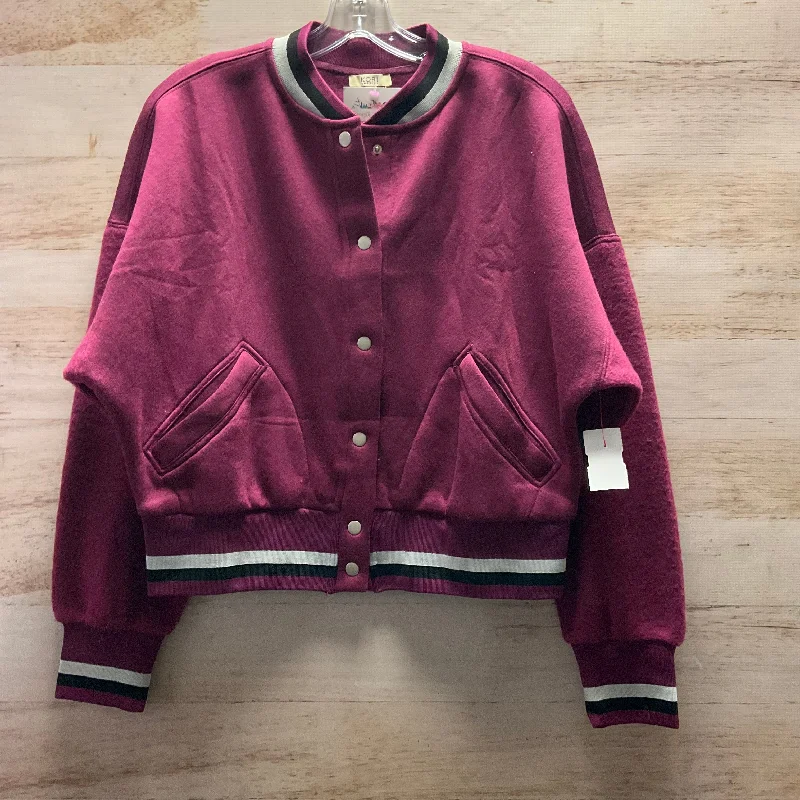 Jacket Other By Kori America In Maroon, Size: S